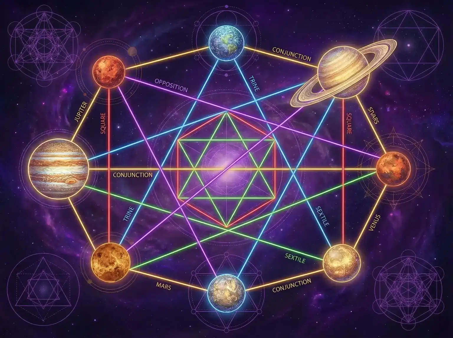 行星相位解读 - 暖暖 免费视频中文 | 占星学进阶